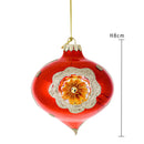 Set 6 Cipolla Double Hole Ø8 cm Rosso