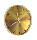 Orologio da Muro Ø 50x5 cm Whatever in Plastica Oro