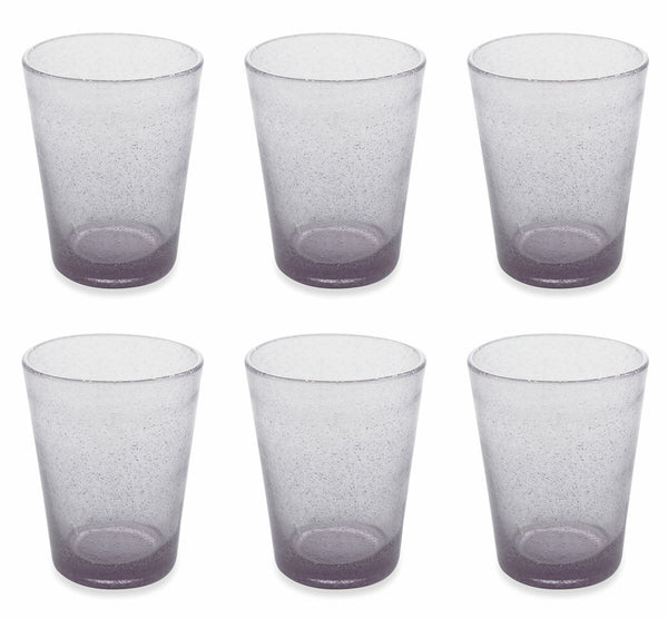 Set de 6 verres Ø8x10 cm en verre VdE Tivoli 1996 Cancun Lilla online