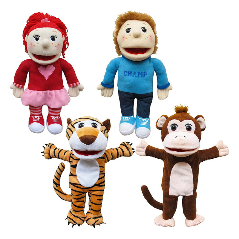 Teatrino per Bambini con 4 Personaggi Fun 2 Give Zig Zag Theatre Set