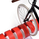 Rastelliera Portabici 5 Posti in Ferro 90x30x23 cm Belfer Bike Rack 42/PB Verde