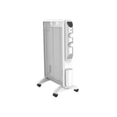 Radiatore Elettrico Giulietta 1000-1500 W IP24 con Pannello in Mica Bianco      