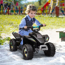 Mini Quad Elettrico per Bambini 6V Nero