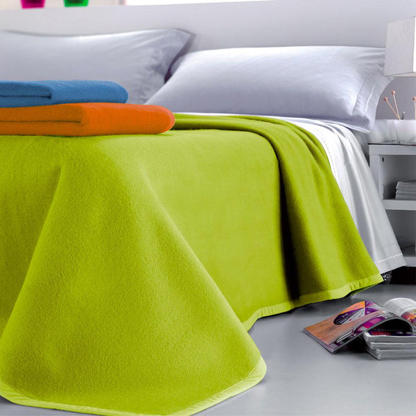 sconto Couverture Laine Mélangée 350gr Cober Jenny Vert