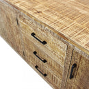 Mobile Barret 200x45x83 h cm in Legno Marrone