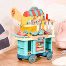 Fast Food Giocattolo per Bambini 60x47x43 cm con Accessori  Multicolor