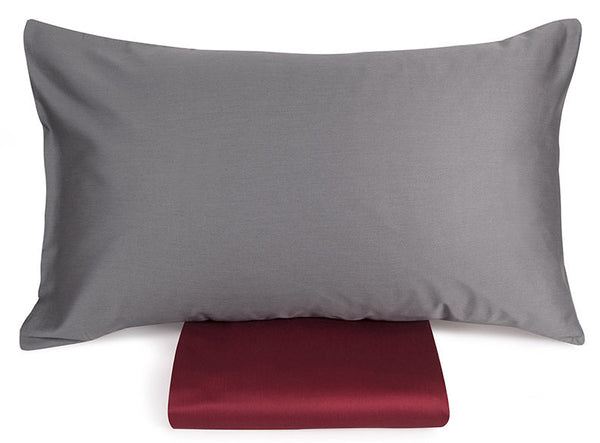 Housse de Couette Double Face avec Taies d'Oreiller Mitera Nacre Valenza et Grisaille Différentes Tailles acquista