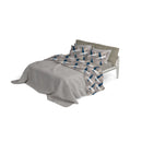 Set lenzuola stampa sopra Sotto e Federe Pennellate