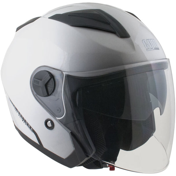Casque Jet pour Scooter Visière Longue CGM Daytona 130A Argent prezzo
