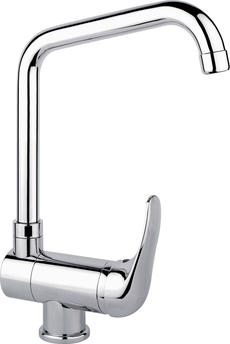 Rubinetto Cucina Miscelatore Monocomando Apell APG1111CR Sottofinestra Cromato