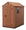 Abri de jardin pour outils 125,8x184,5x205,1 cm en résine Keter Darwin 4x6 marron