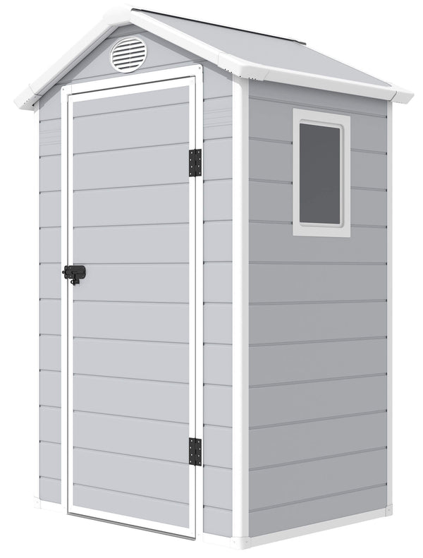 acquista Cabane de jardin en plastique 134x104x204 cm Gris