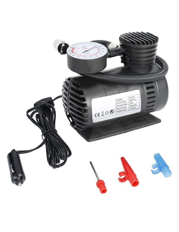 Mini compresseur portable 12V 250 PSI pour camping-car sconto