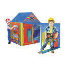 Tenda da Gioco per Bambini 150x75x110 cm Struttura in Plastica Tubolare Autolavaggio Multicolore
