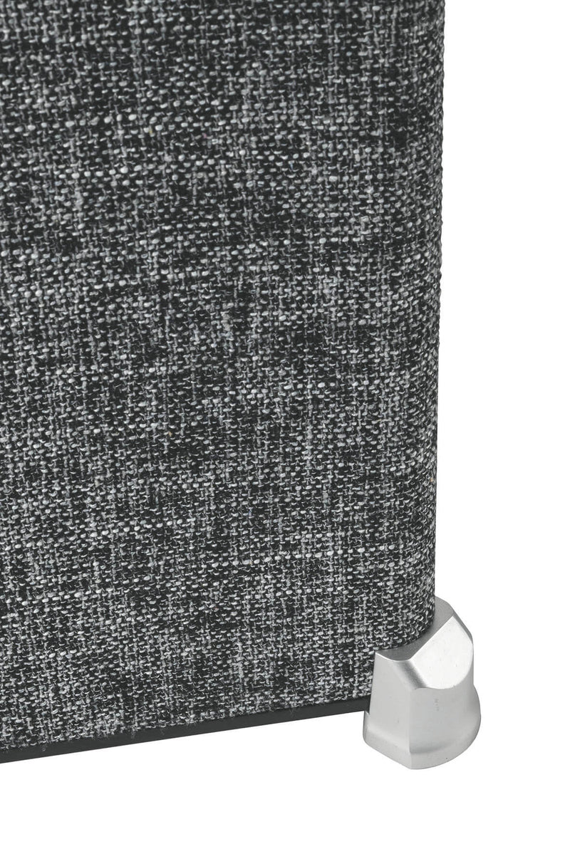 Altoparlante Speaker a Torretta 120W Wireless con Radio in Tessuto Kooper Techno Grigio