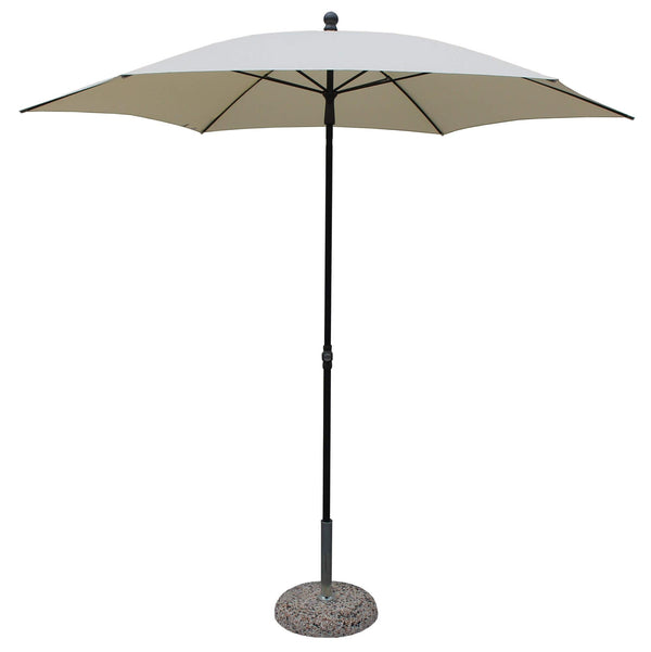 Parasol de jardin en acier Ø 2,5 m Maffei Kronos Ecru online