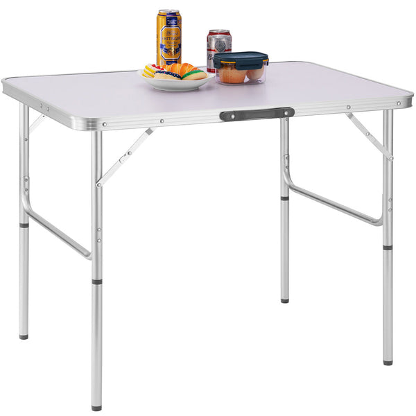 Tavolo Campeggio Picnic Alluminio 90x60x70 Pieghevole Valigetta Piano Formica online