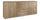 Meuble bas 4 portes 4 tiroirs 203x84x41 cm Noyer Stelvio