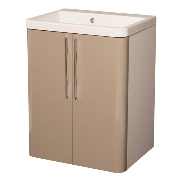 sconto Meuble pour lavabo 65,5x50,5x87 cm 2 Portes Montegrappa Novella Dipiù Tortora