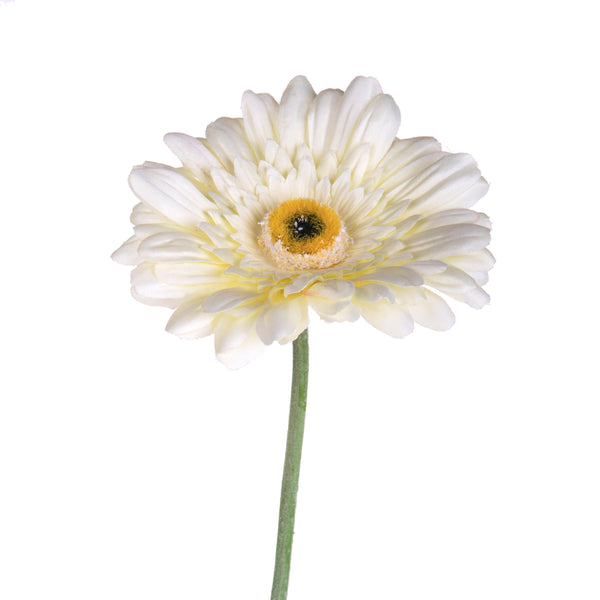 prezzo Lot de 12 Gerberas Artificiels Hauteur 63 cm Blanc