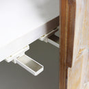 Mobile Amias 90x50x150 h cm in Legno Bianco