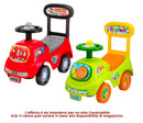 Camioncino Cavalcabile per Bambino 48x23x42 cm con Clacson Rosso o Verde
