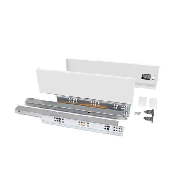 Vertex Tiroir Extérieur 40 Kg H93 mm D 300 Emuca Acier Peint Blanc prezzo