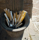 Servizio Set di Posate 24 Pezzi in Acciaio Inox Rivadossi Sandro Zara Blu