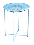 Tavolino da Giardino Ø46x60 cm Motti Florie Turchese