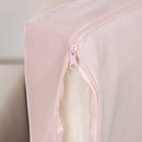 Poltroncina per Bambini con Design a Coniglio 53x47x54,5 cm Gambe in Legno Crema