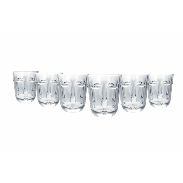 Lot de 6 Verres à Eau Vis à Vis en Villa d'Este Home Tivoli Verre Transparent sconto
