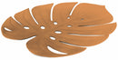 Set 6 Tovagliette Foglia in Eva Villa d'Este Home Tivoli Bronzo