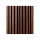 Set 12 Pannelli Decorativi 60x60 cm Motivo a Doghe in MDF e Feltro PET Rivestimento Murale Fonoassorbente Noce Chiaro     