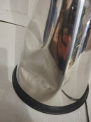 Posacenere a Colonna Ø24,3 cm in Acciaio Cromato 3,5L per Esterno Seconda Scelta