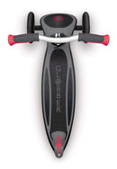 Monopattino 3 Ruote Pieghevole 5 Altezze Max 50 Kg Globber Master Grigio e Rosso