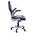 Sedia Poltrona Dirigenziale da Gaming Grigio e Nero 