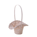 Set 6 Cesti Cappelli Vimini Ø Int 8 H 31 cm 