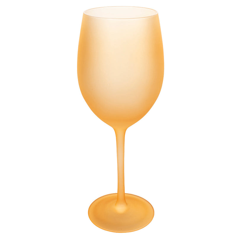 Set 6 Calici Effetto Ghiaccio Happy Hour Chocolate in Vetro VdE Tivoli 1996 Cioccolato