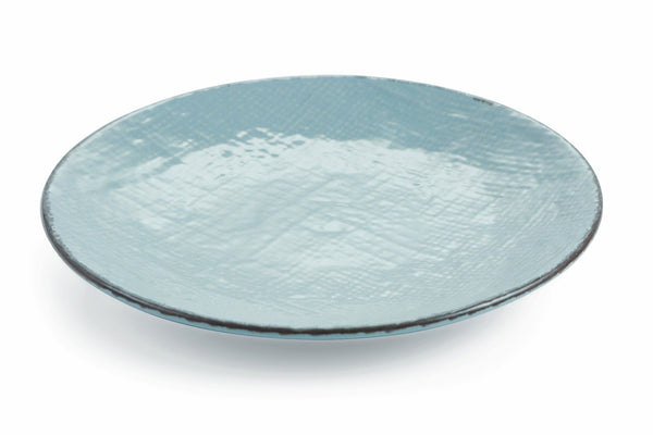 Set de 6 Assiettes à Fruits Ø19,5x3 cm en Grès Bleu Clair VdE Tivoli 1996 sconto