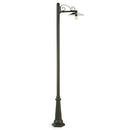 Lampada Palo Alto per Giardino Colore Grigio per Esterno Linea Antique Livos