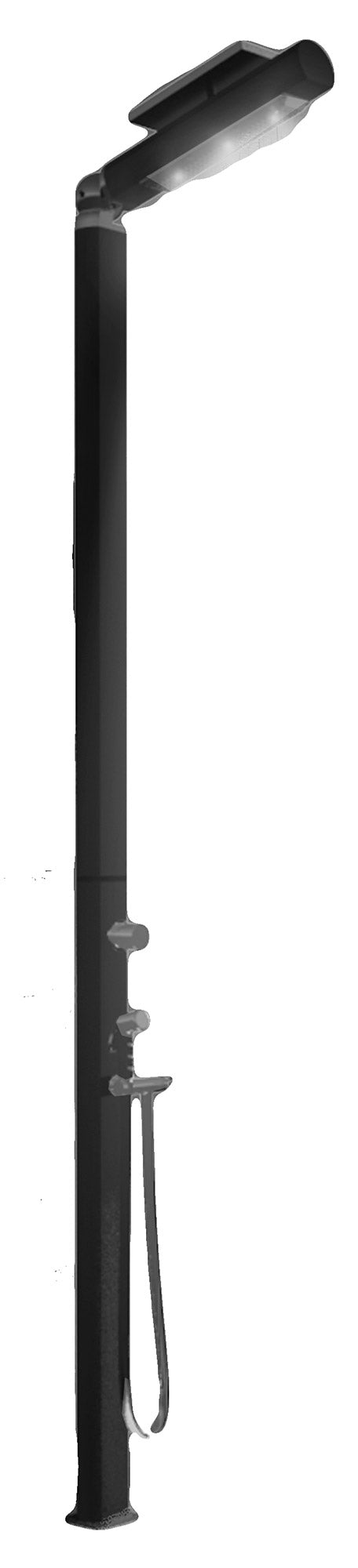 Doccia da Giardino Miscelatore e Doccetta Mobile con LED Arkema Quick Ardesia Opaco online