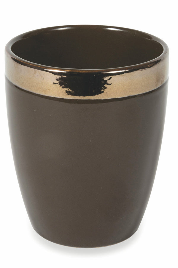 online Lot de 6 verres à eau en grès 330 ml Villa d'Este Home Tivoli Marron Naima