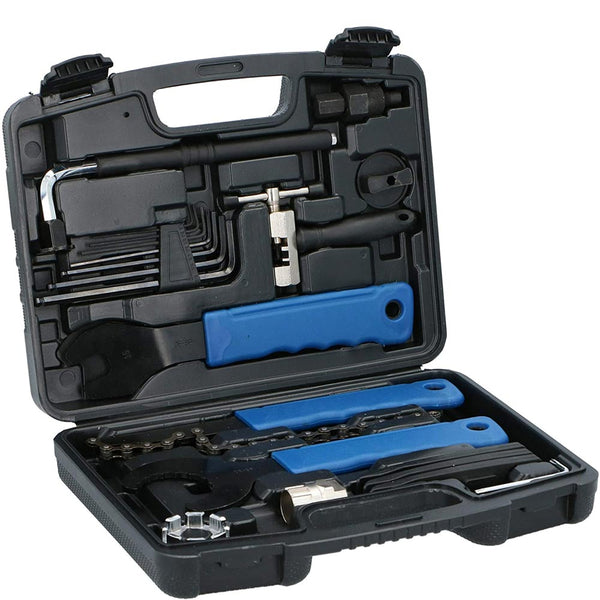 Valigetta Attrezzi per Manutenzione Riparazione Bici Bicicletta Mountain Bike 20pz Kinzo sconto