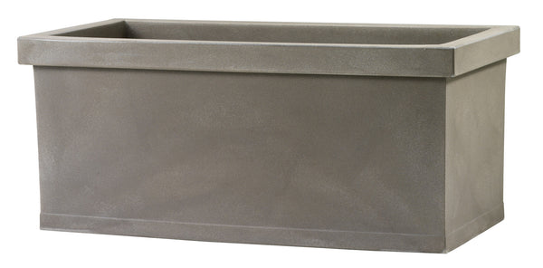 acquista Vase en Résine Tulli Cassetta Lisse Classique Cappuccino Différentes Tailles