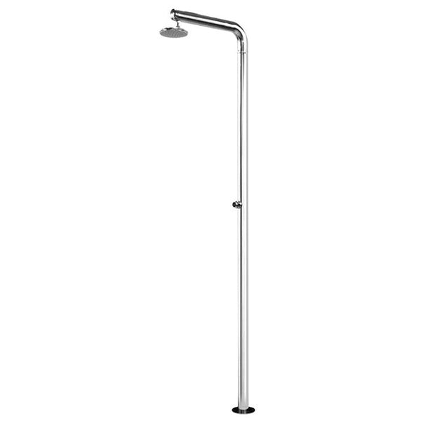 Minuterie de douche de jardin ATI Docce Stilo-P en acier inoxydable anodisé acquista
