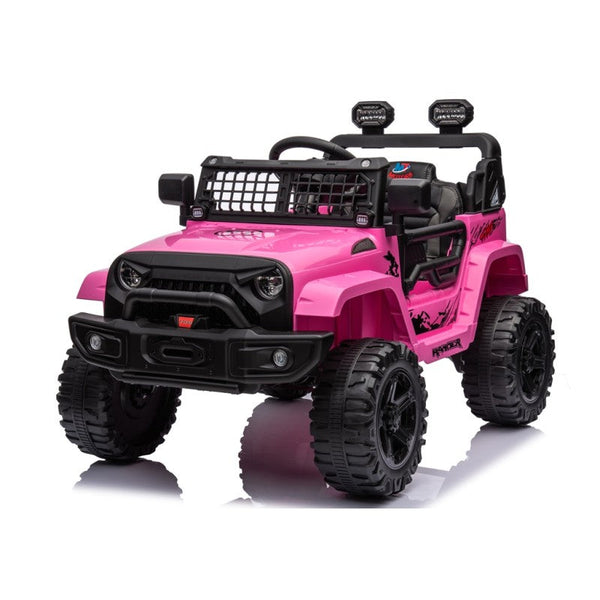 Véhicule électrique pour enfants, véhicule tout-terrain pour bébé 12V, rose acquista