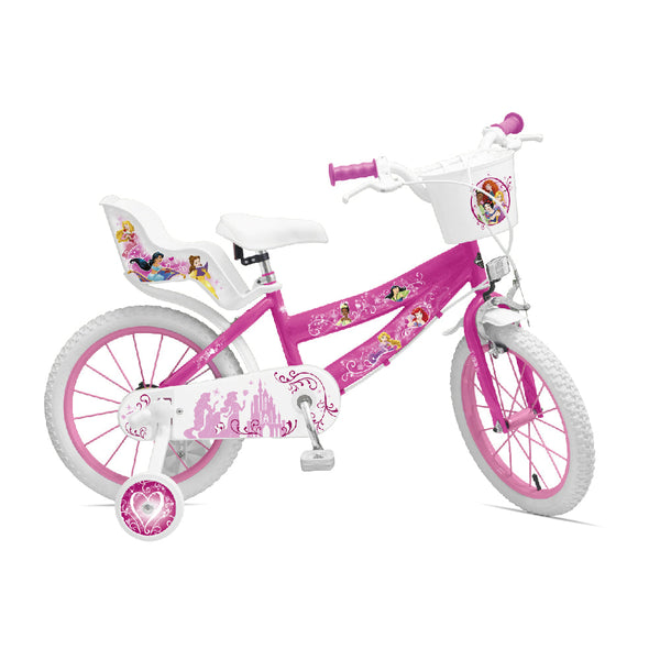 sconto Vélo pour fille 14'' avec freins à étrier avec licence Disney Princess