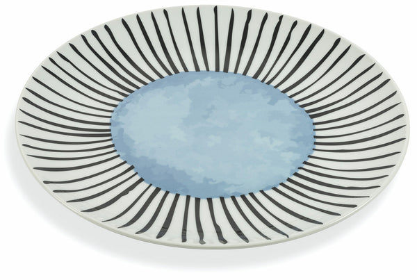 Set de 4 assiettes plates Ø31x3 cm en porcelaine VdE Tivoli 1996 Marea online