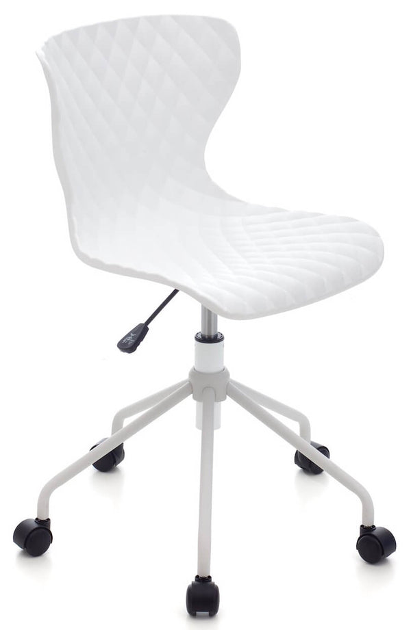 acquista Chaise de bureau opérative en nylon Comics Blanc