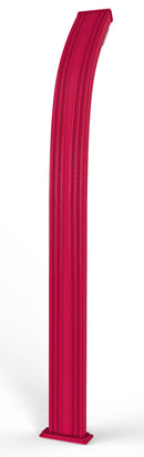 Doccia Solare da Esterno Giardino 30L Miscelatore e Lavapiedi Arkema Spring Cherry